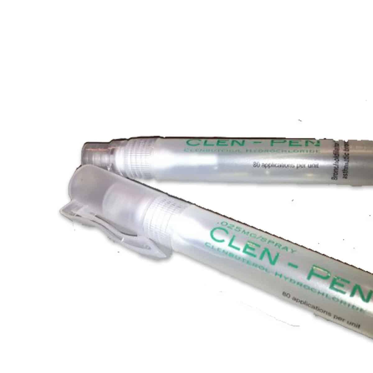 Picture of two clen pen's 50mcg per spray
