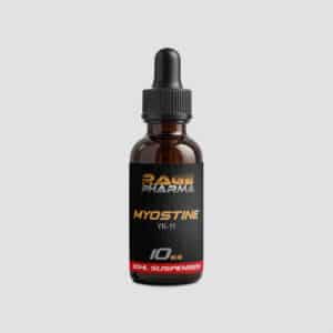 picture of 30ml dropper bottle containing the sarm yk-11 Myostine 10mg/ml in liquid format