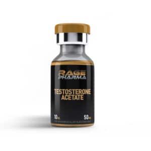 picture of a 10ml vial of testosterone acetate 50mg