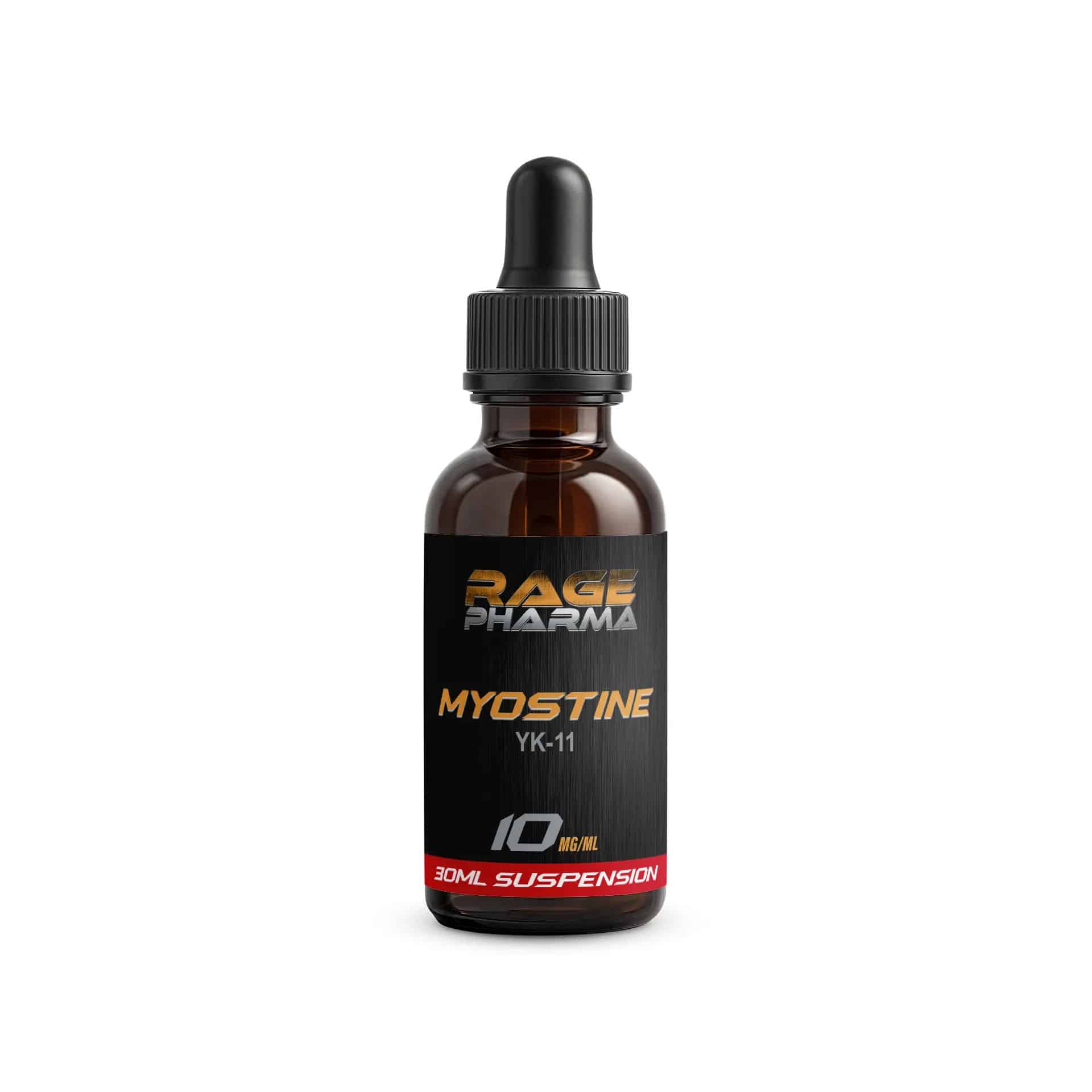 picture of 30ml dropper bottle containing the sarm yk-11 (Myostine)