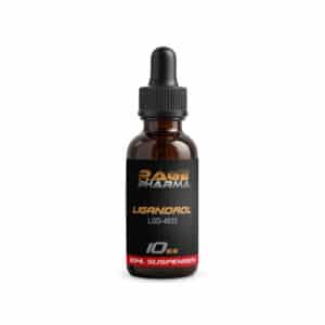 picture of a 30ml dropper bottle containing ligandrol lgd-4033 SARM by RAGE Pharma