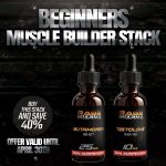 beginners muscle builder stack promo offer