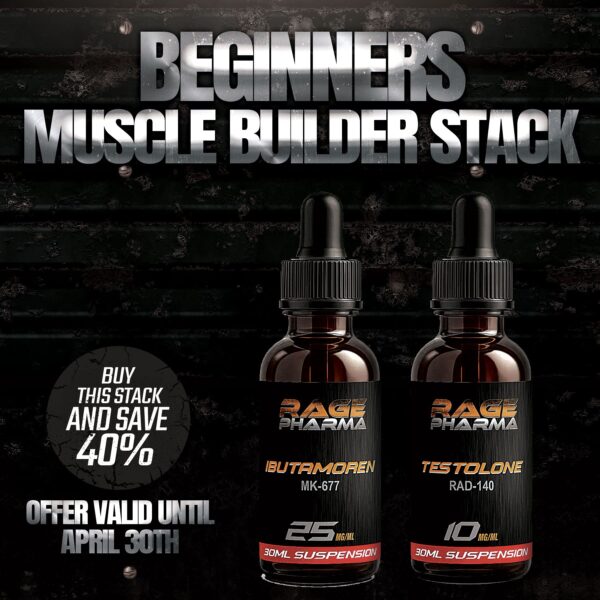 beginners muscle builder stack promo offer