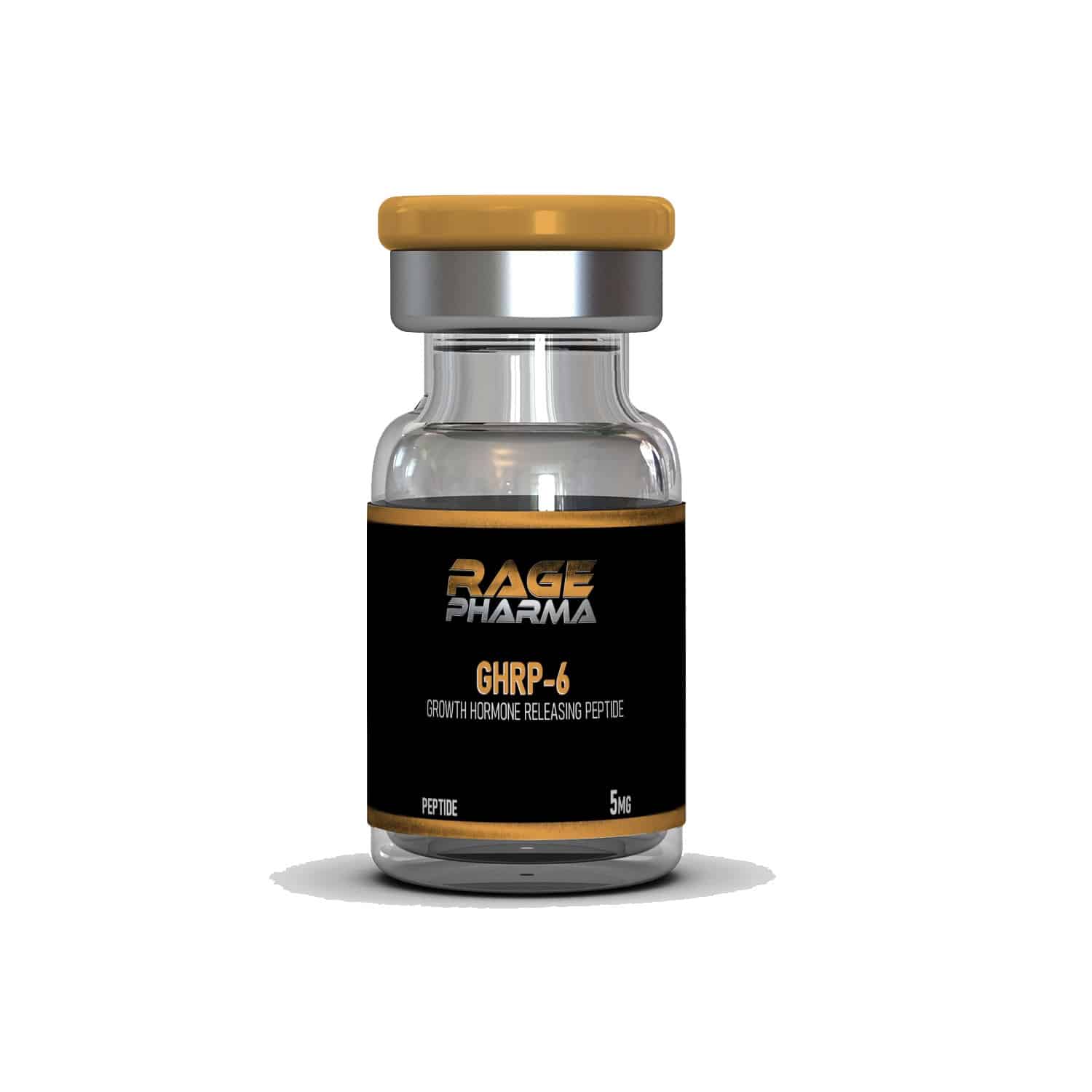picture of a vial of GHRP-6 peptide