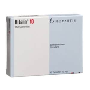Ritalin 10mg - 30 tablets